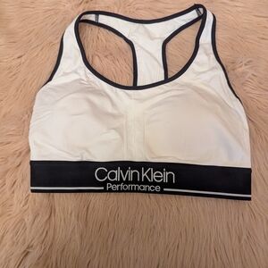 Calvin Klein Performance White Sports Bra